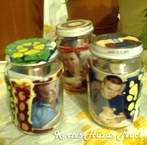 bebietel uveg diy ajandek karacsony csaladi fotok